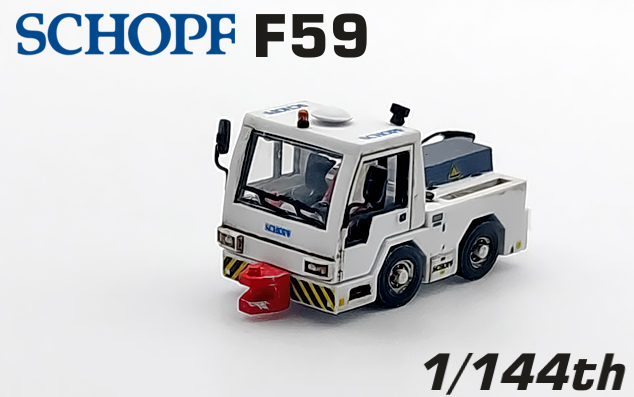 1/144 Schopf F59 Towbar pushback truck