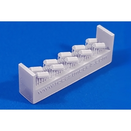 1/144 Aircraft chocks set (Large)