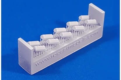 1/144 Aircraft chocks set (Large)