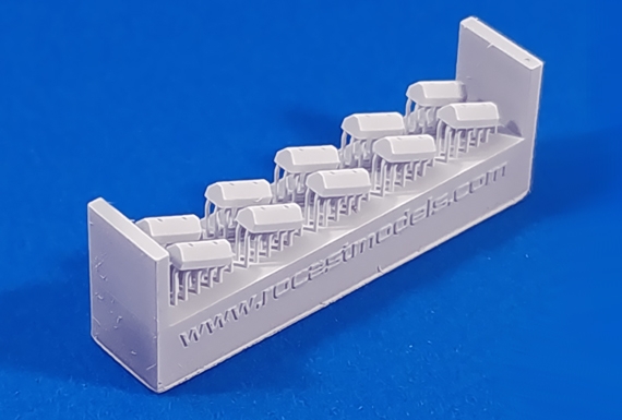 1/144 Aircraft chocks set (Large)