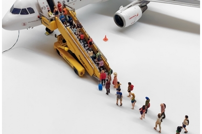 1/144 Boarding passengers set