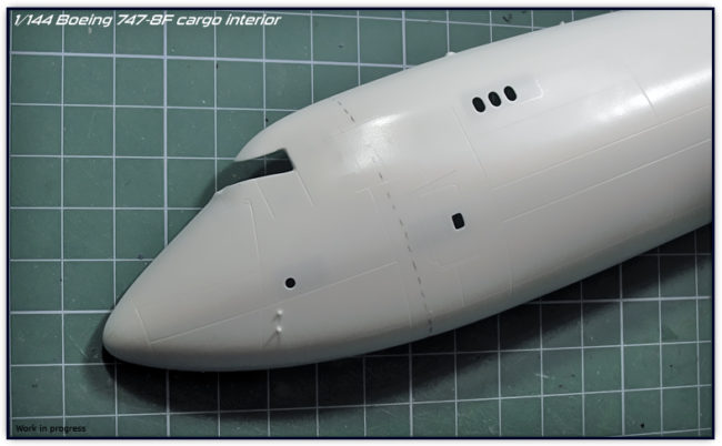 Boeing 747-8F – Cargo deck interior – Rocast Models