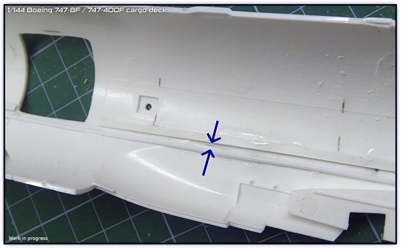 747-8F / 747-400F – Working with the deck – Rocast Models