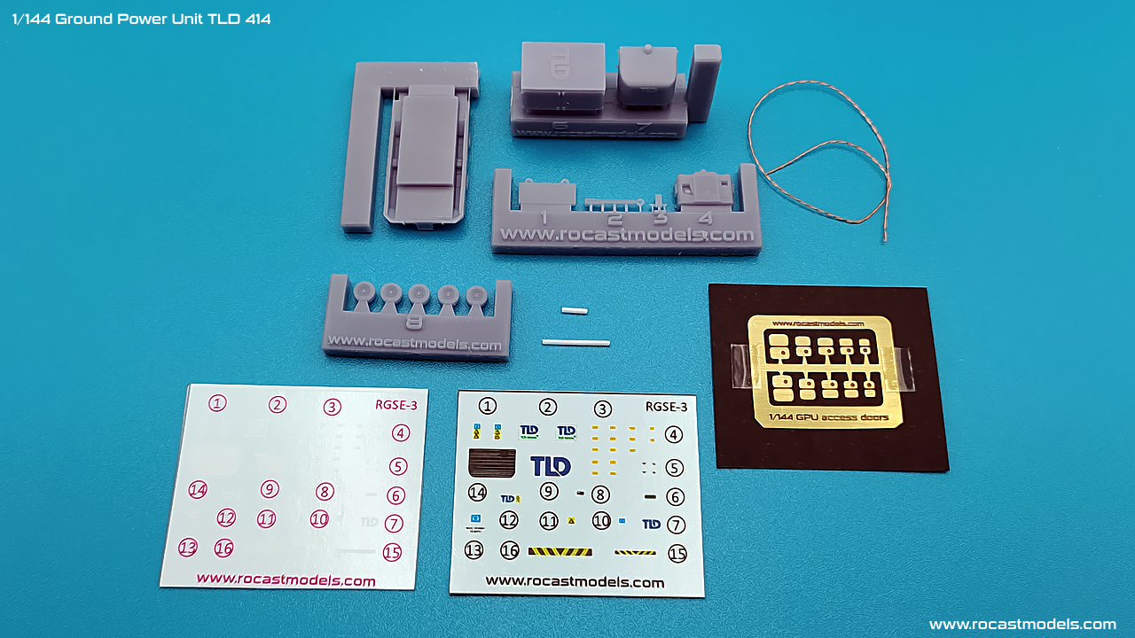 1/144 TLD414 Ground Power Unit. – Rocast Models