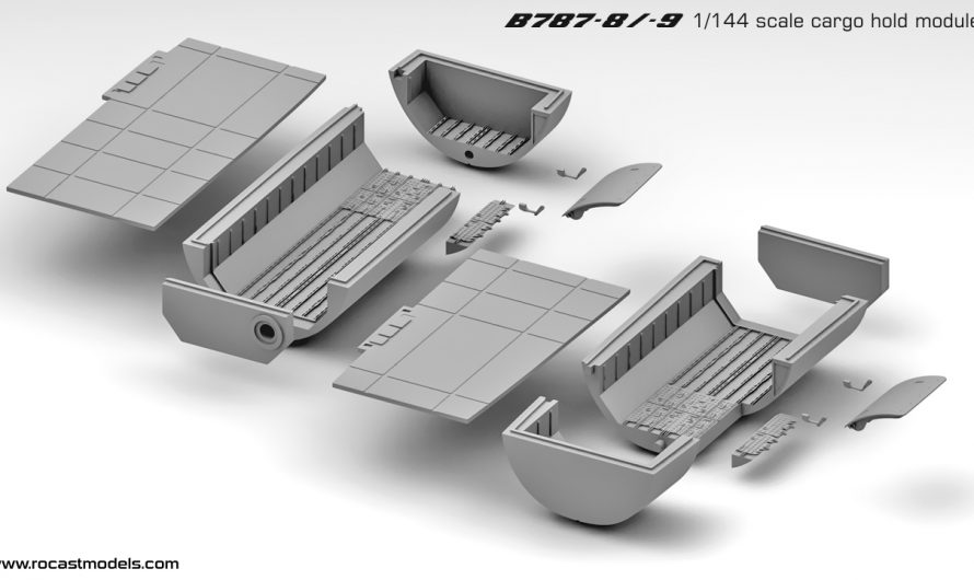 B787-8/9 Cargo holds design completed